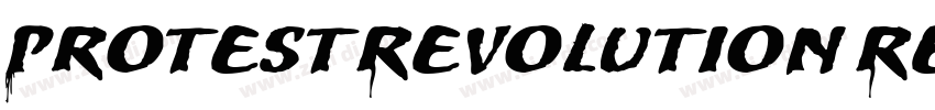 ProtestRevolution Regular字体转换 ProtestRevolution Regular字体转换